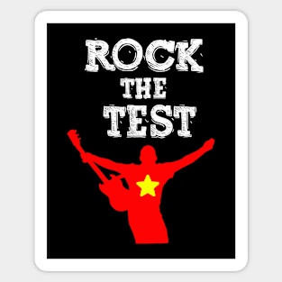 Rock The Test - Do Your Best, You Got This. Sticker